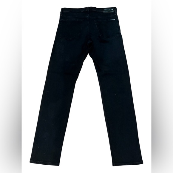 CALVIN KLEIN Mens CKJ 026 Slim Jeans Tag Sz 34x34 Black Denim Some Stretch - Picture 10 of 14